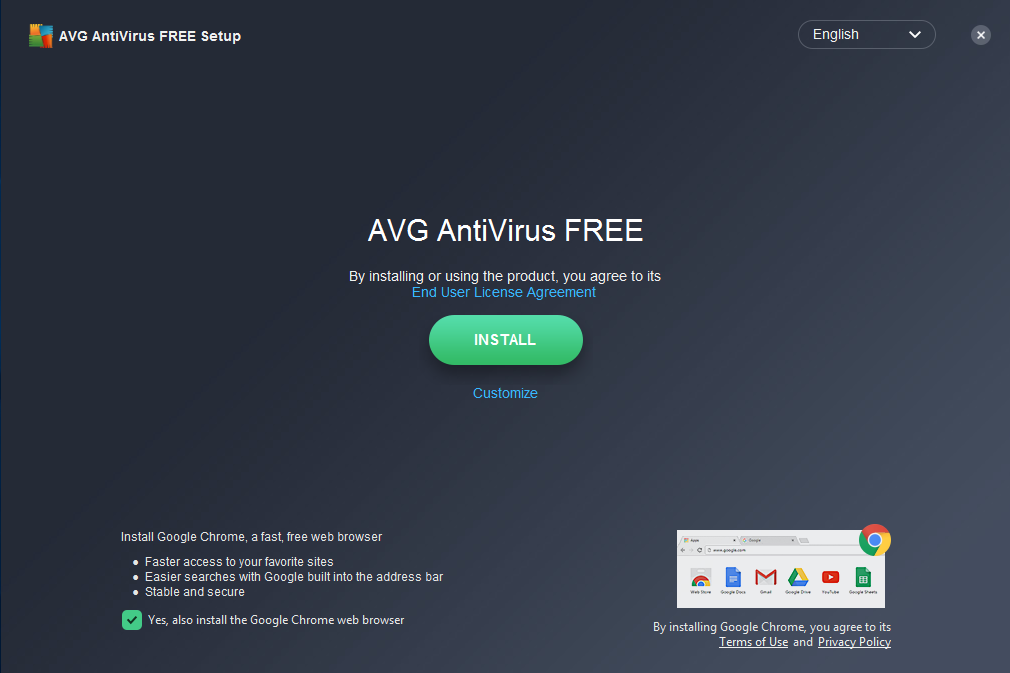 Free avg antivirus download for windows 10